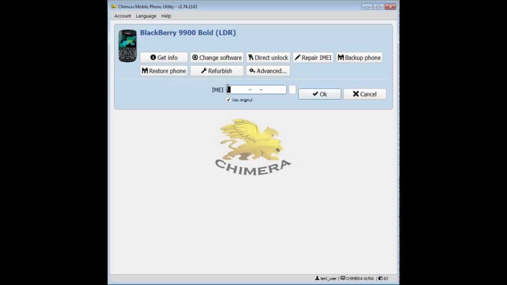 chimera tool application